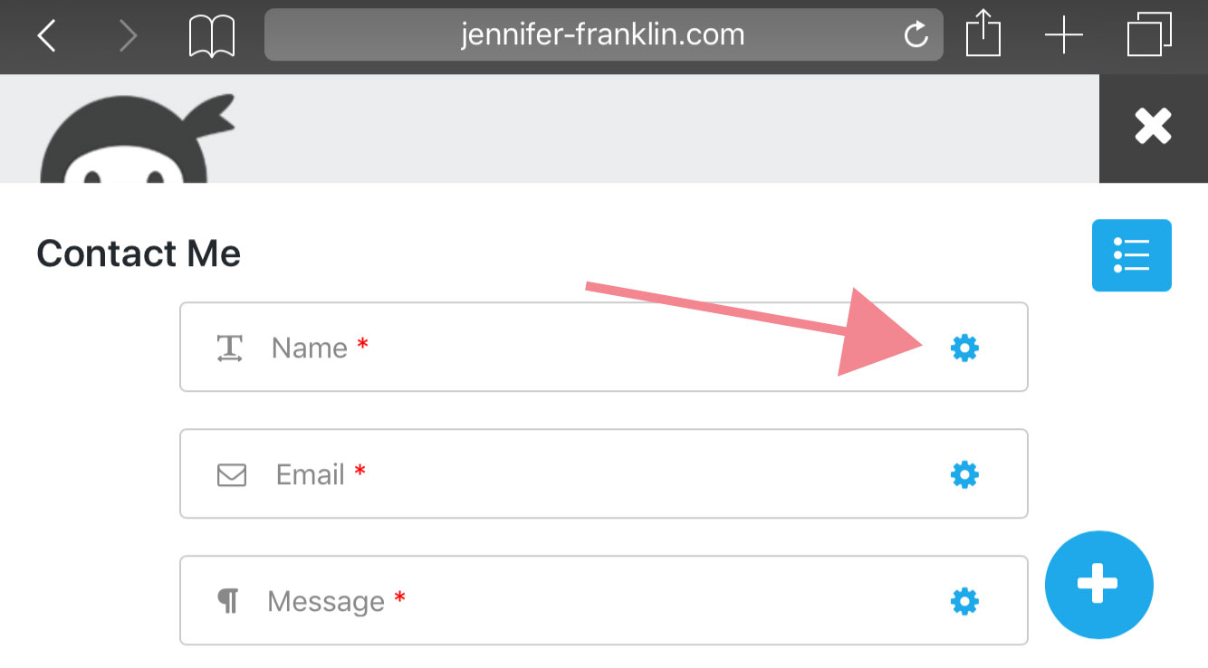 Find out how to create WordPress contact form using Ninja Forms plugin for WordPress at Jennifer-Franklin.com.
