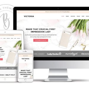 A blog ecommerce WordPress theme for girl bosses and blog shops to showcase their business online in an elegant way. Learn more at Jennifer-Franklin.com.