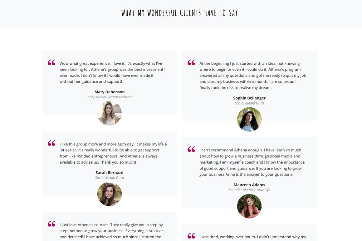 Business Coach WordPress Theme: Hearten is perfect for the female coaching business. Shop at Jennifer-Franklin.com.