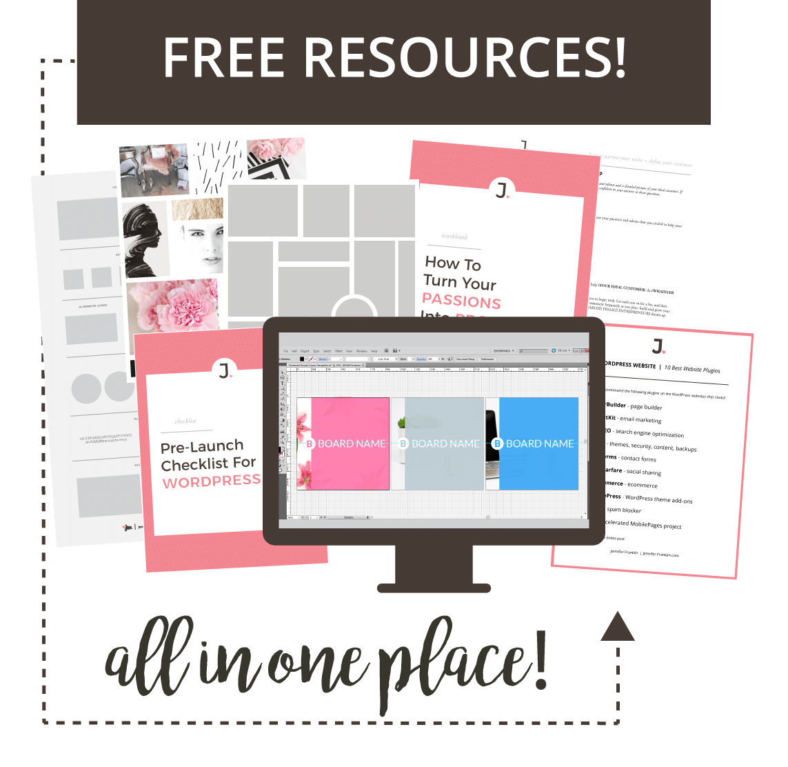 Free Library Of Resources | Jennifer-Franklin.com