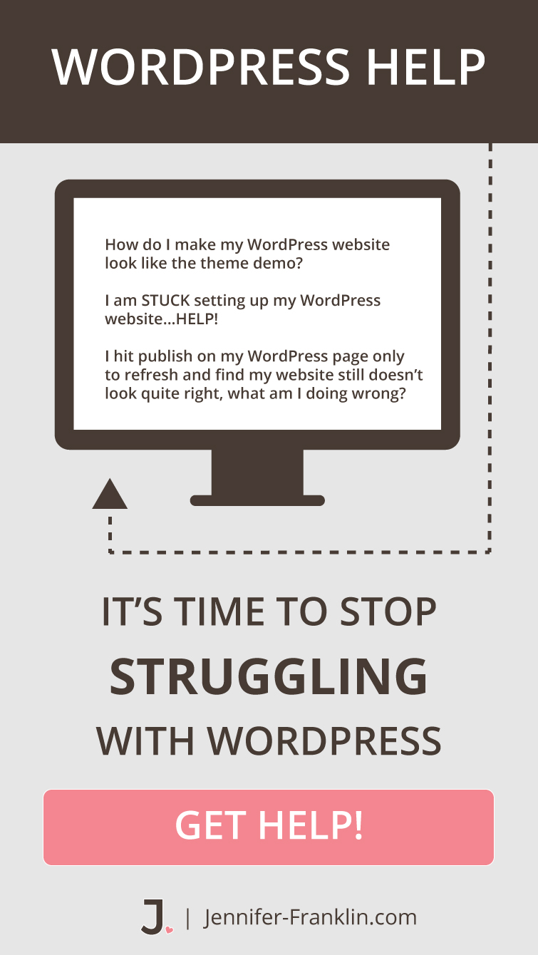 WordPress Website Help: It\'s Time To Stop Struggling