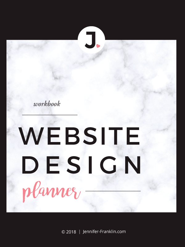Website Design Tips For Beginners | Website Font Combinations | Website Design Planner | Free Download | Jennifer-Franklin.com