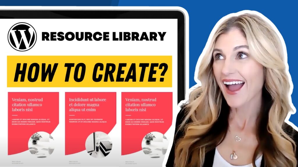 How to create a free resource library for WordPress