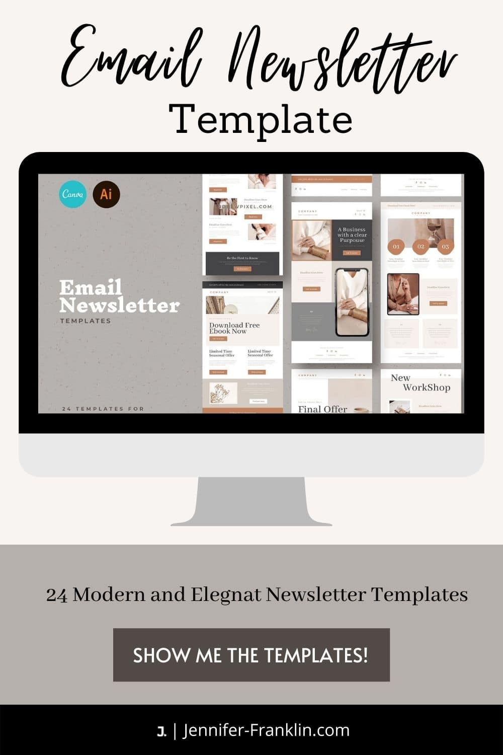 24 CANVA Newsletter Templates