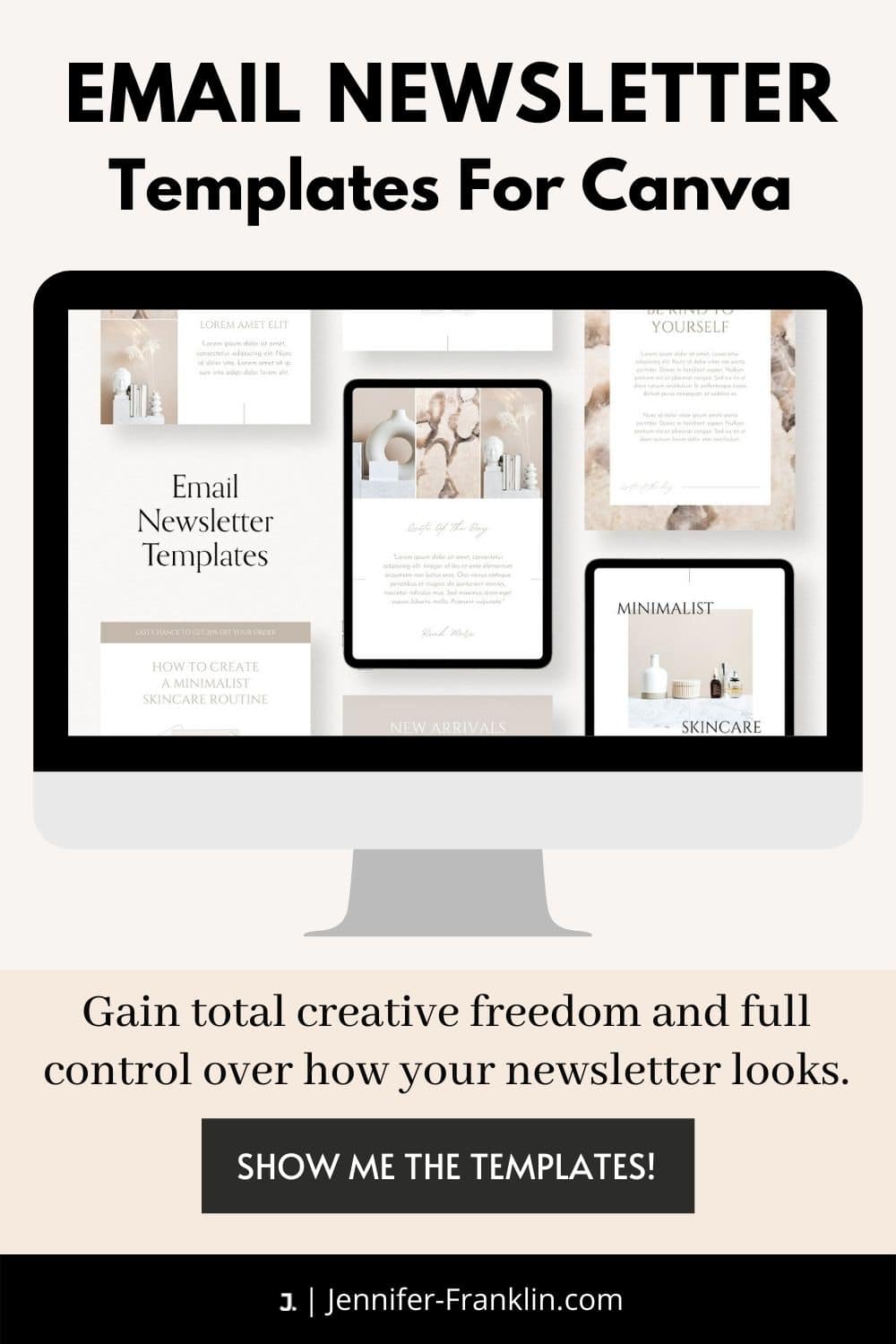 Email Newsletter Templates For Canva