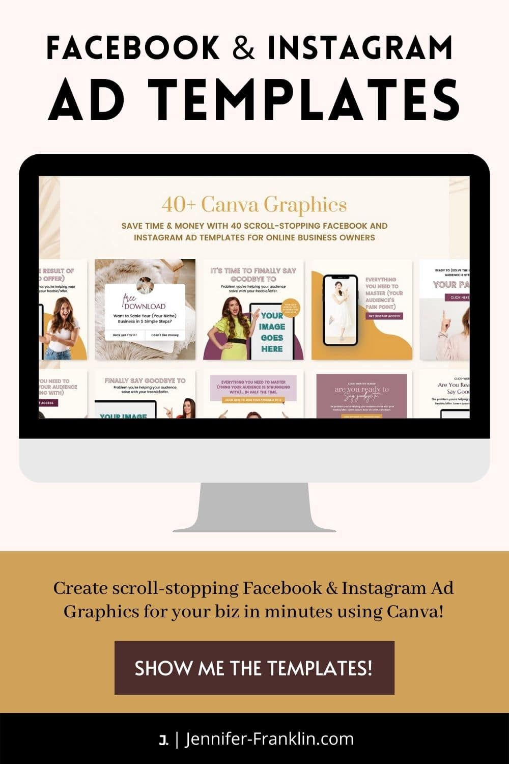 40 Facebook & Instagram Ad Templates