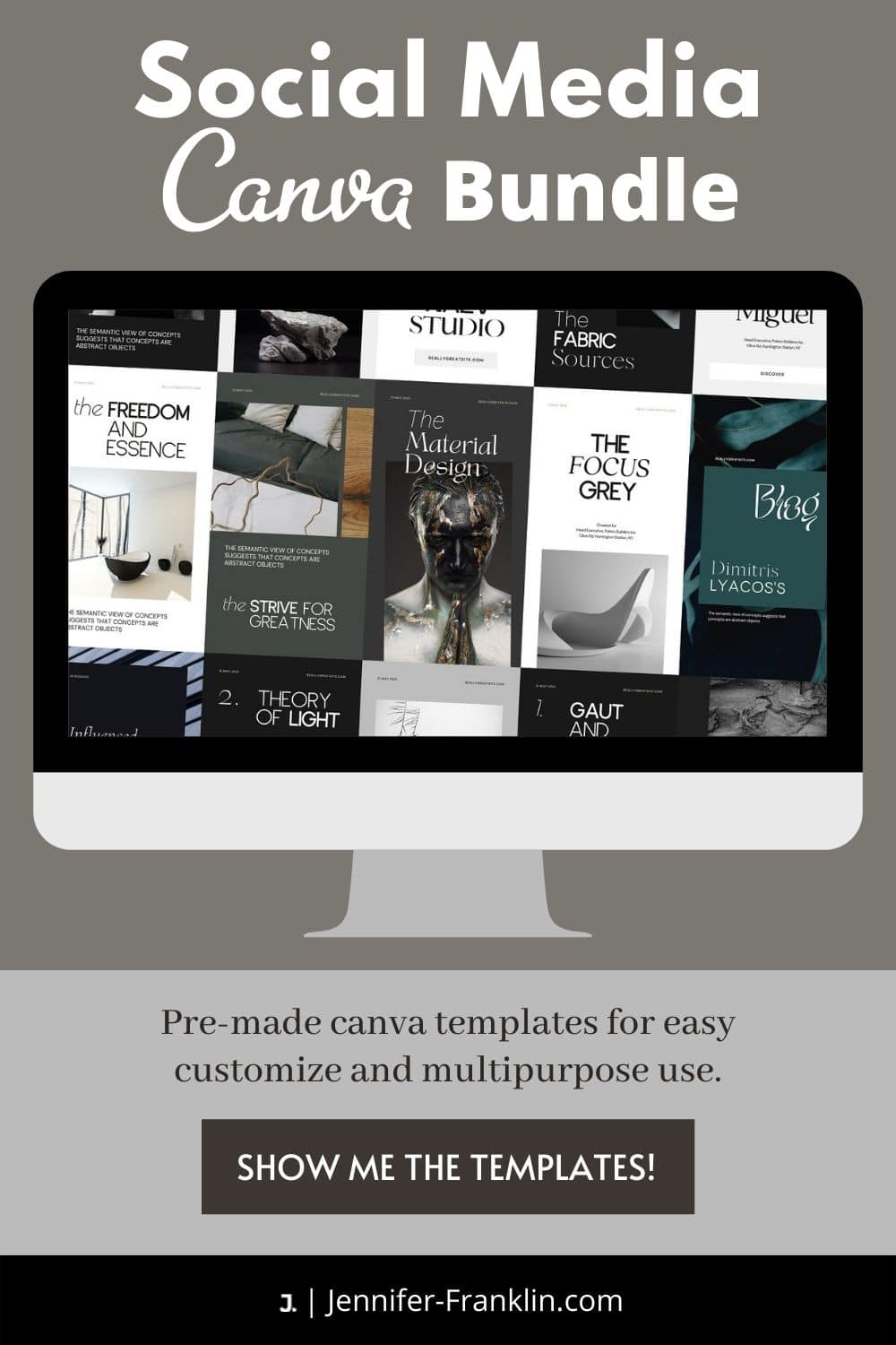 Social Media Canva Bundle Templates