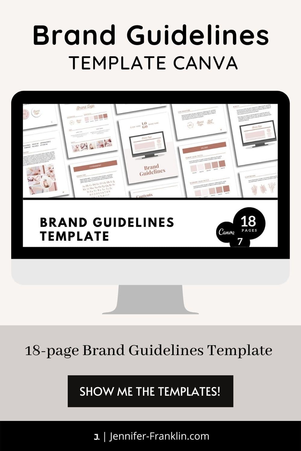 Brand Guidelines Template Canva