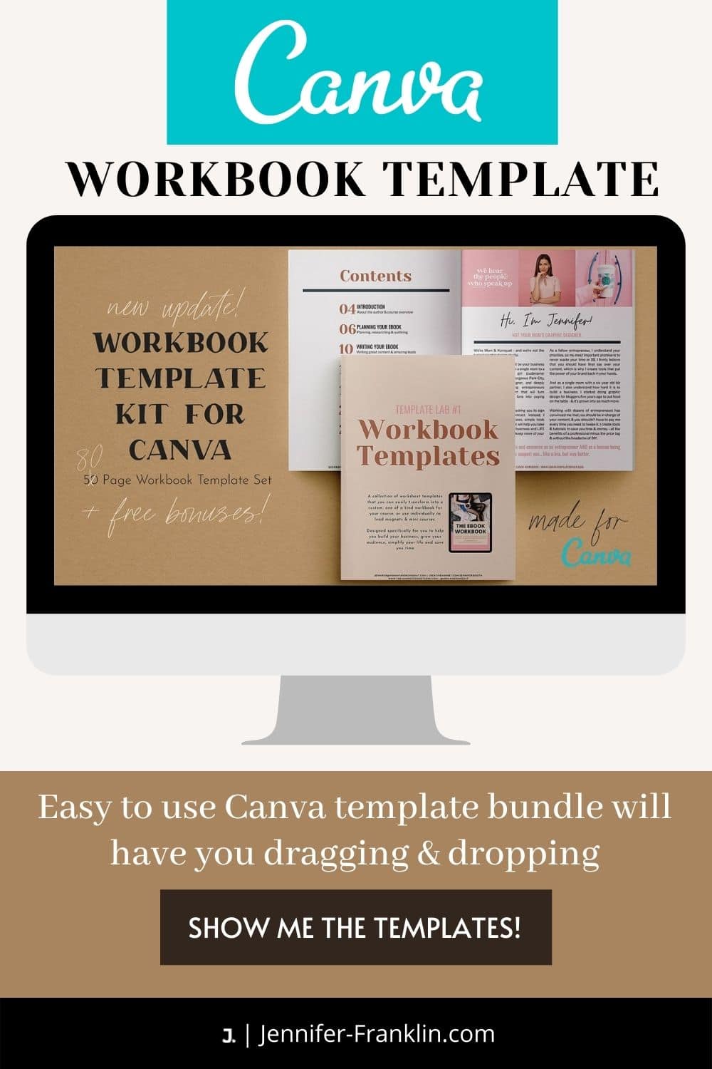 Canva Workbook Template Bundle