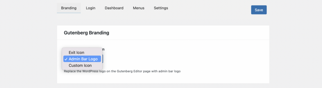 white label cms gutenberg branding